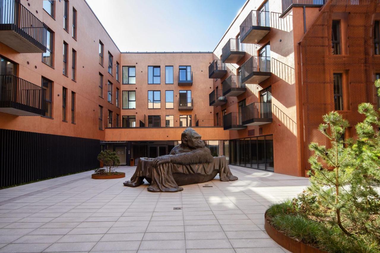 Apartment Stylish Loft With Terrace Paupys, Old Town